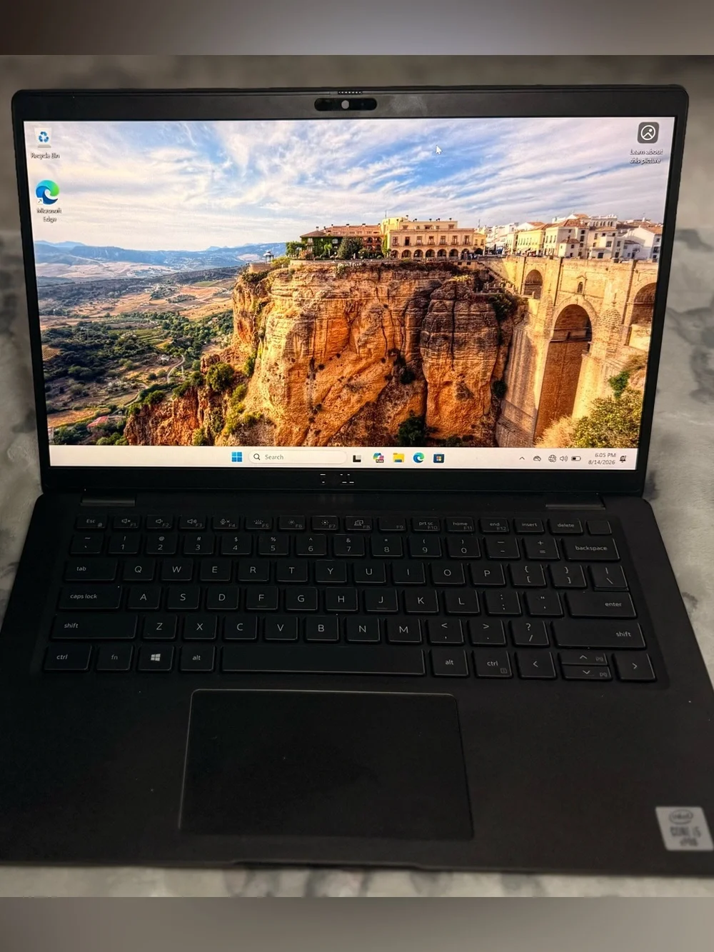 Dell laptop black